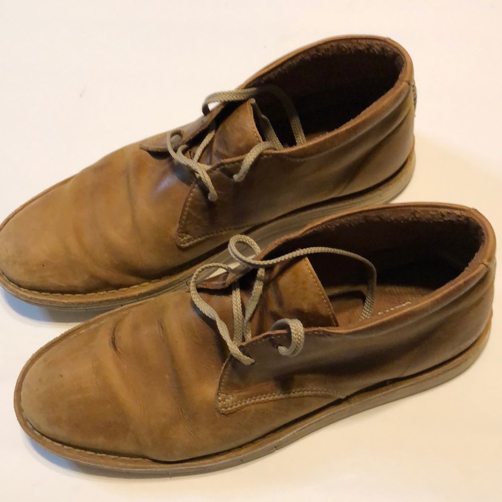 Men’s brown leather chukka Clark’s - Picture 2 of 11